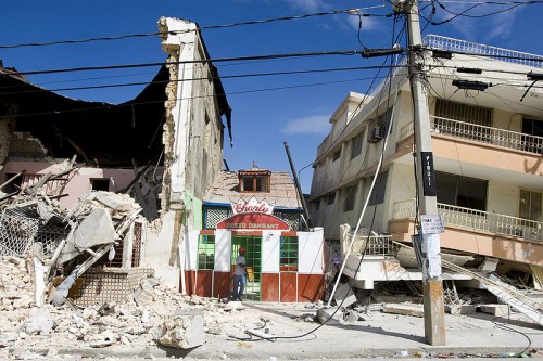 Daños causados por el terremoto de Haití en enero de 2010