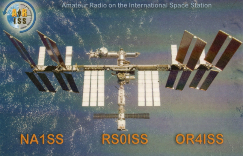 QSL NA1SS ISS