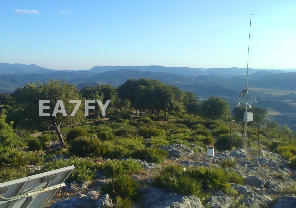 Puesto de vigilancia forestal en la Sierra de Cádiz.