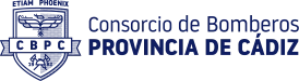 Logo del Consorcio de Bomberos de la Provincia de Cádiz.